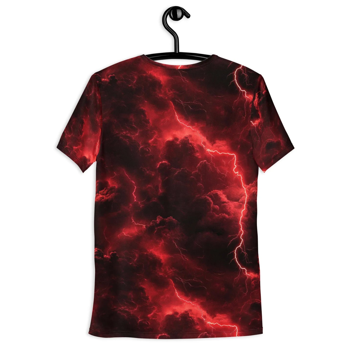 red-lightning-sport-t-shirt-fur-herren-sport-t-shirt-jlr-design-2 - JLR Design