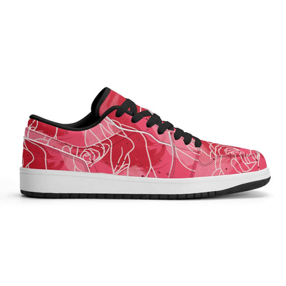 red-rose-low-top-leder-sneaker-fur-damen-sneaker-jlr-design-12 - JLR Design