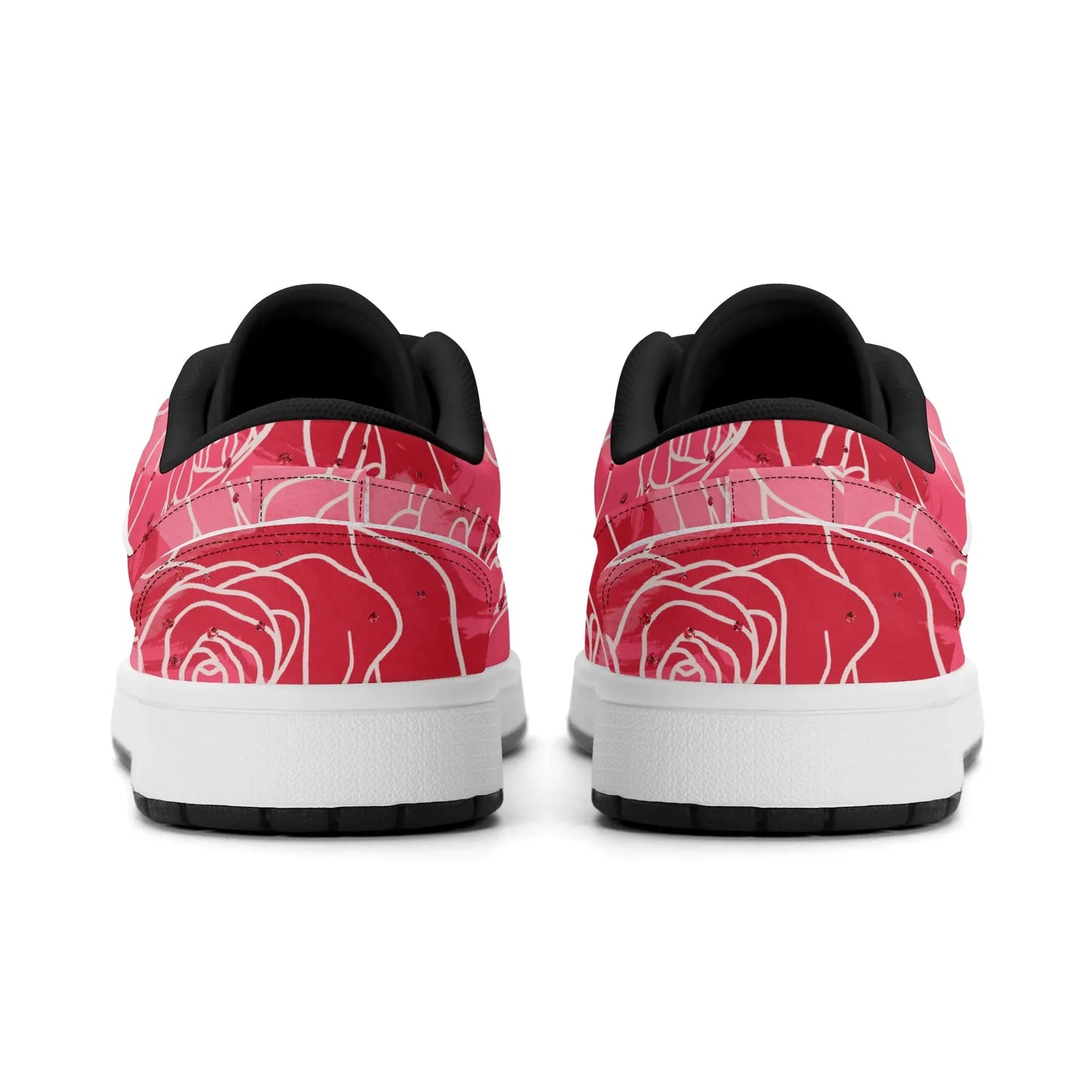 red-rose-low-top-leder-sneaker-fur-damen-sneaker-jlr-design-13 - JLR Design
