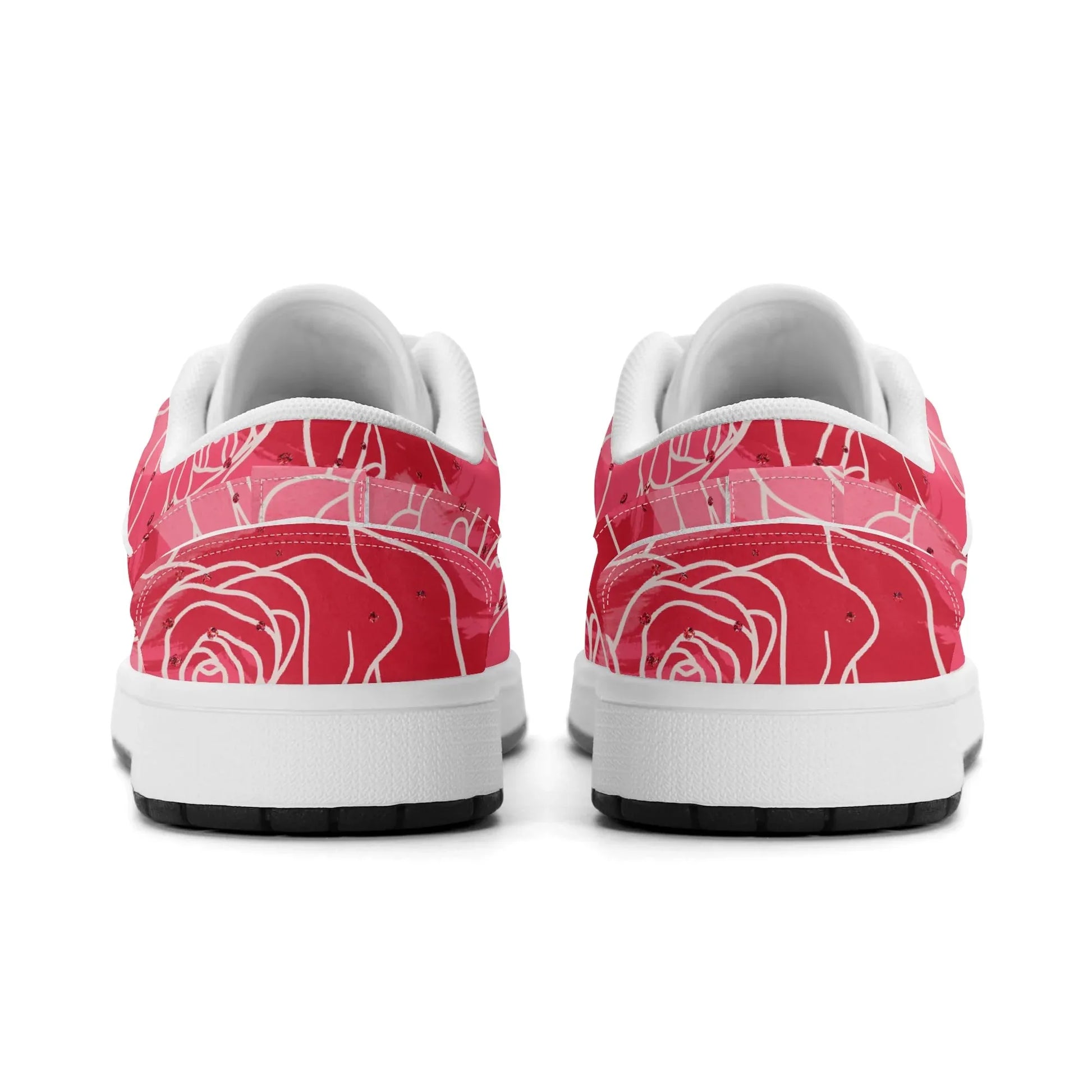 red-rose-low-top-leder-sneaker-fur-damen-sneaker-jlr-design-6 - JLR Design