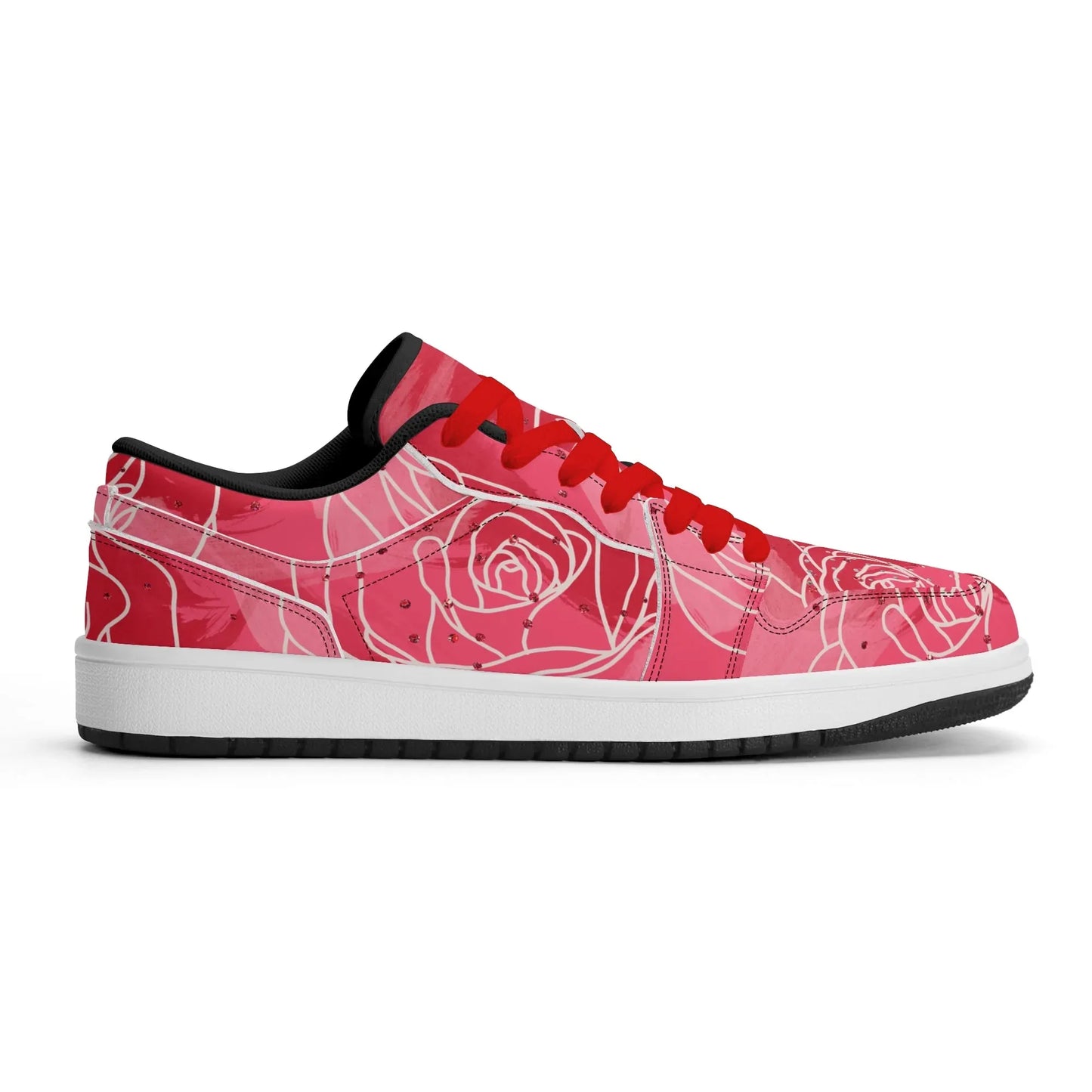 red-rose-low-top-leder-sneaker-fur-herren-sneaker-jlr-design-12 - JLR Design