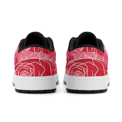 red-rose-low-top-leder-sneaker-fur-herren-sneaker-jlr-design-13 - JLR Design