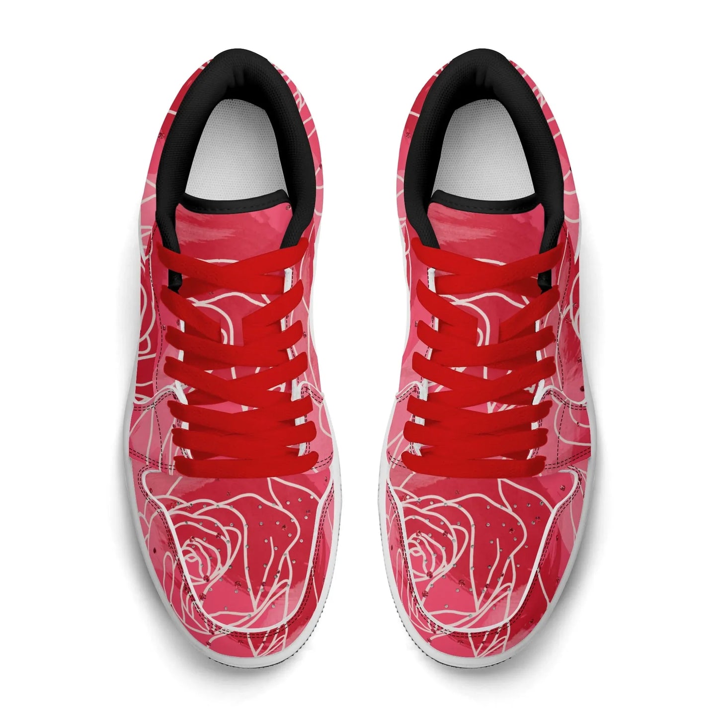 red-rose-low-top-leder-sneaker-fur-herren-sneaker-jlr-design-14 - JLR Design