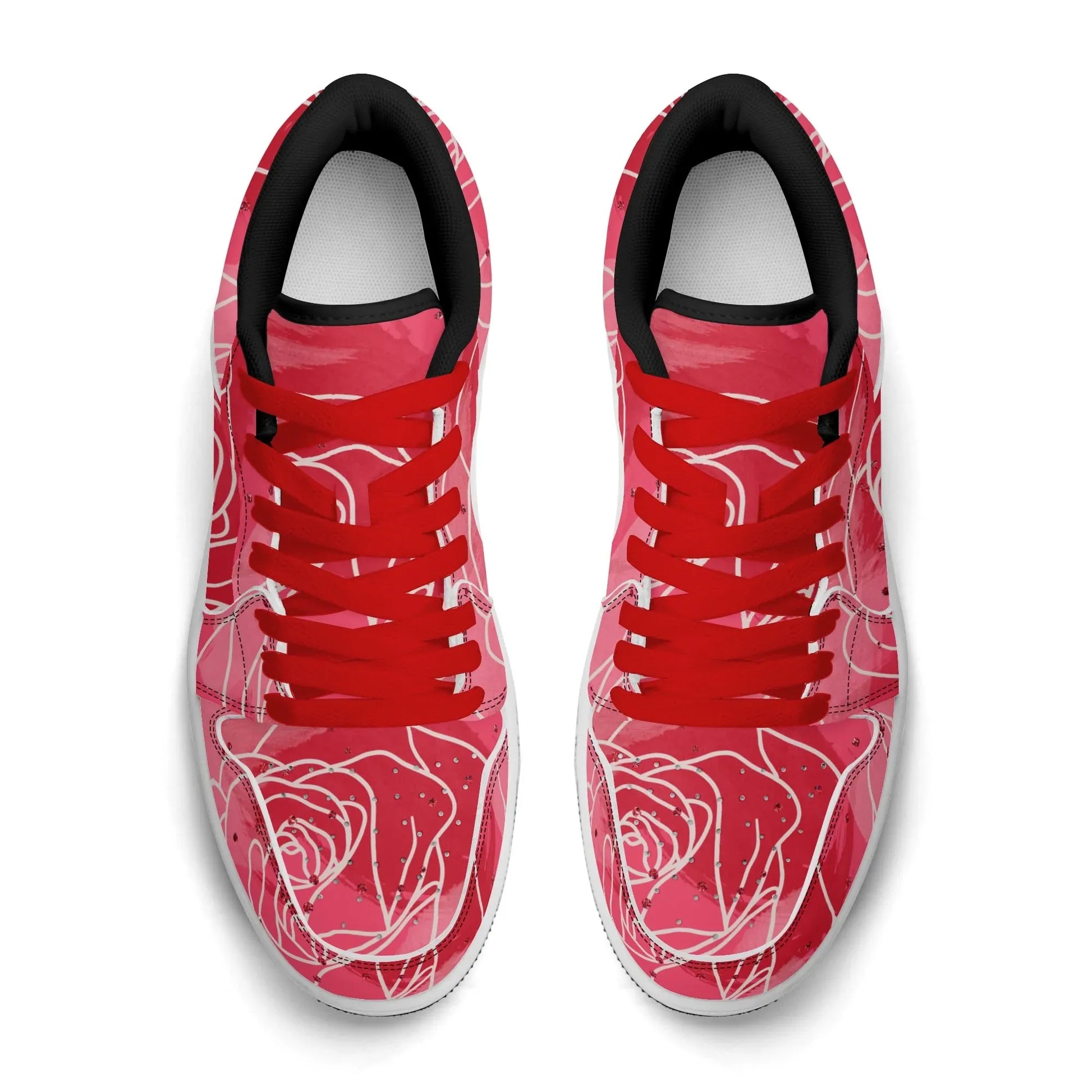 red-rose-low-top-leder-sneaker-fur-herren-sneaker-jlr-design-14 - JLR Design