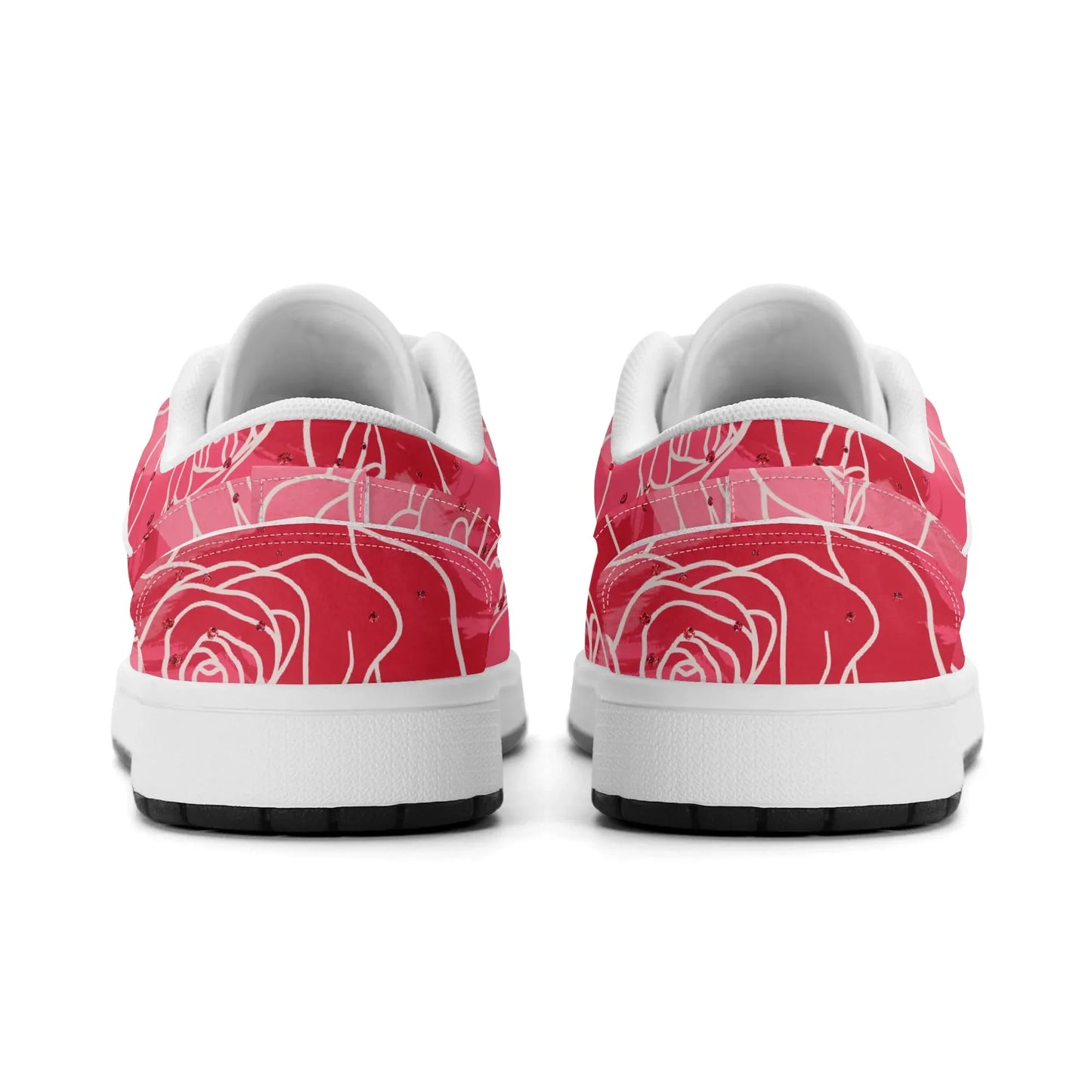 red-rose-low-top-leder-sneaker-fur-herren-sneaker-jlr-design-6 - JLR Design