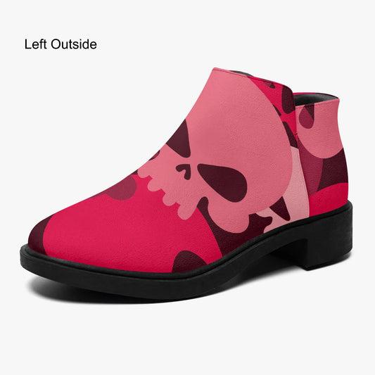 red-skull-elegante-reissverschluss-stiefeletten-stiefeletten-jlr-design-1 - JLR Design