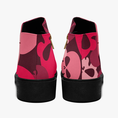 red-skull-elegante-reissverschluss-stiefeletten-stiefeletten-jlr-design-2 - JLR Design