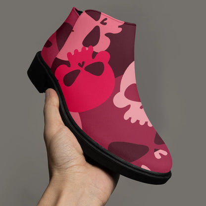 red-skull-elegante-reissverschluss-stiefeletten-stiefeletten-jlr-design-3 - JLR Design