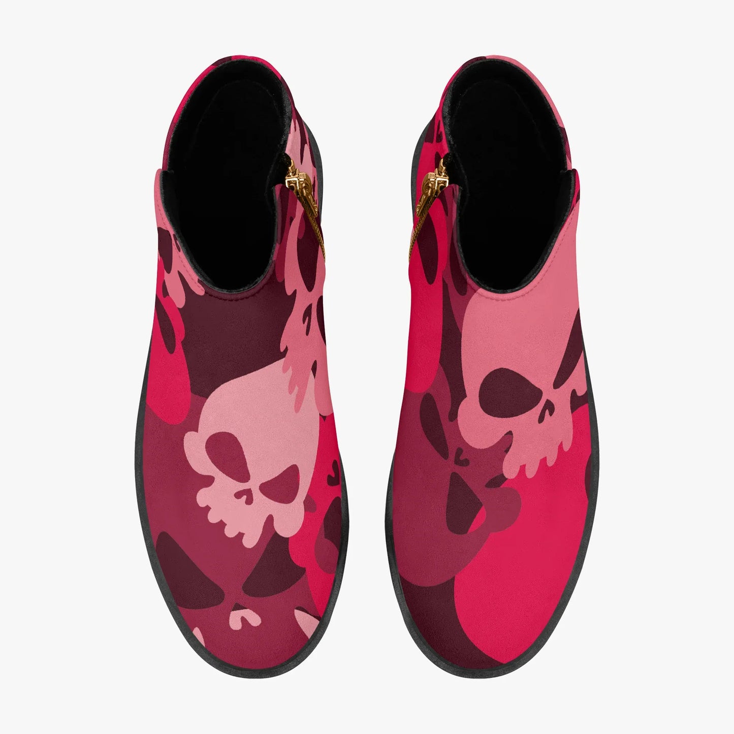 red-skull-elegante-reissverschluss-stiefeletten-stiefeletten-jlr-design-7 - JLR Design