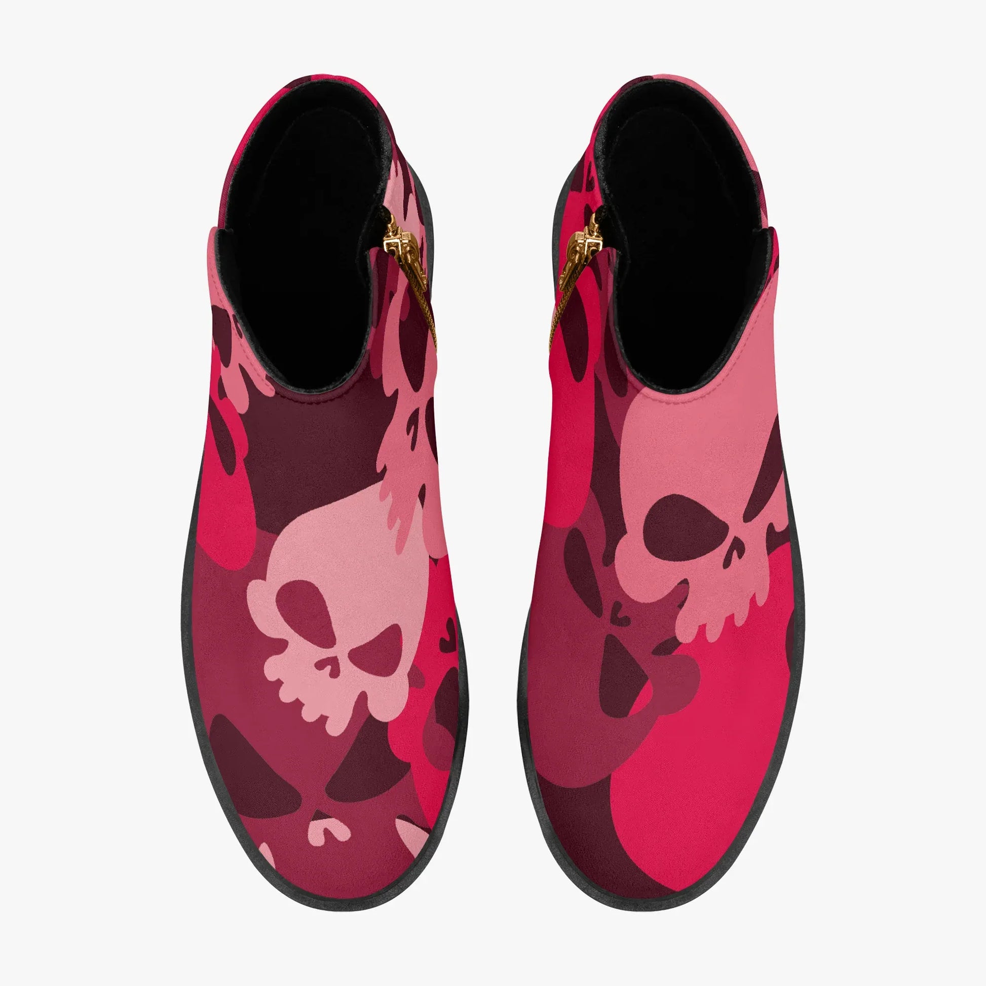 red-skull-elegante-reissverschluss-stiefeletten-stiefeletten-jlr-design-7 - JLR Design