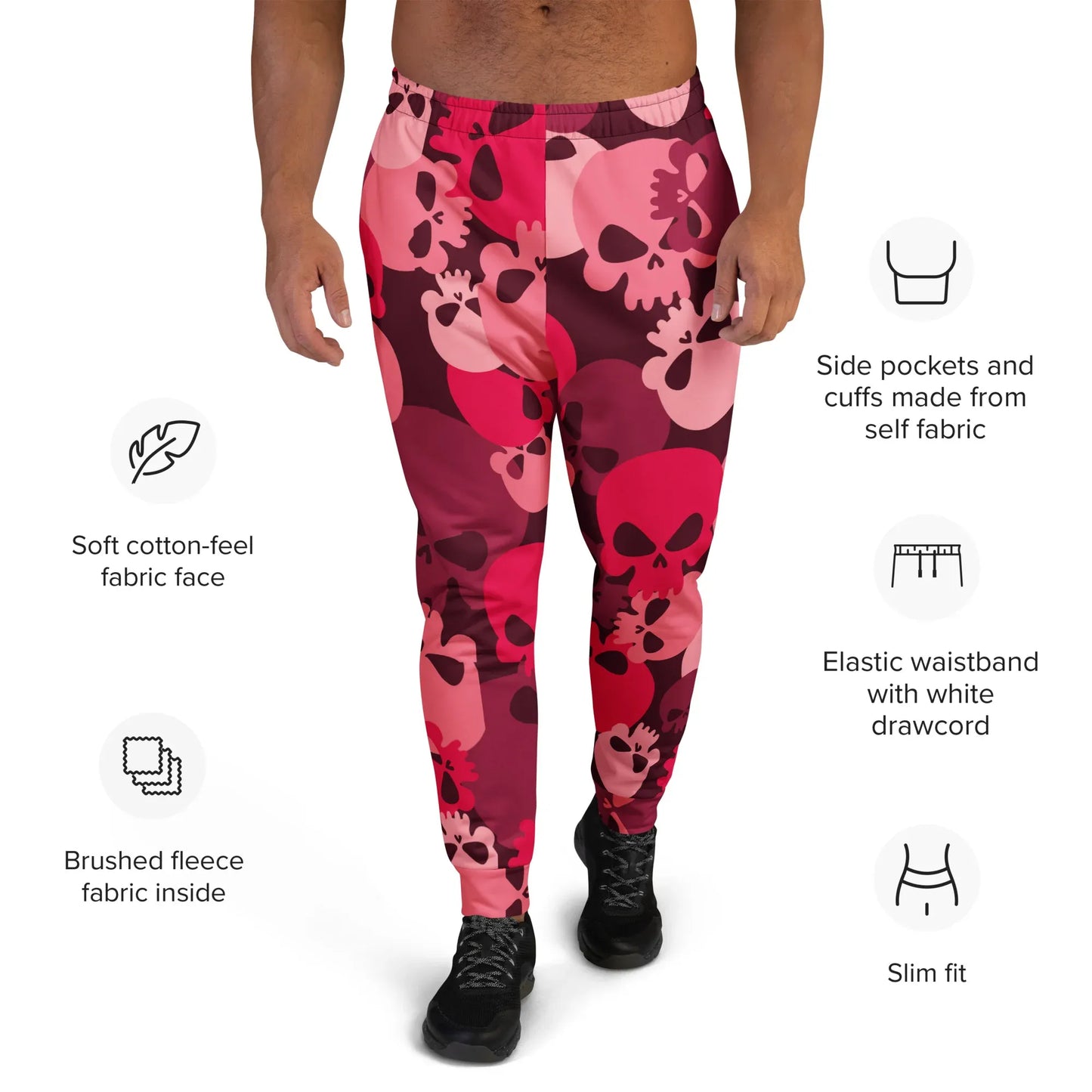 red-skull-herren-jogginghose-jogginghose-jlr-design-7 - JLR Design