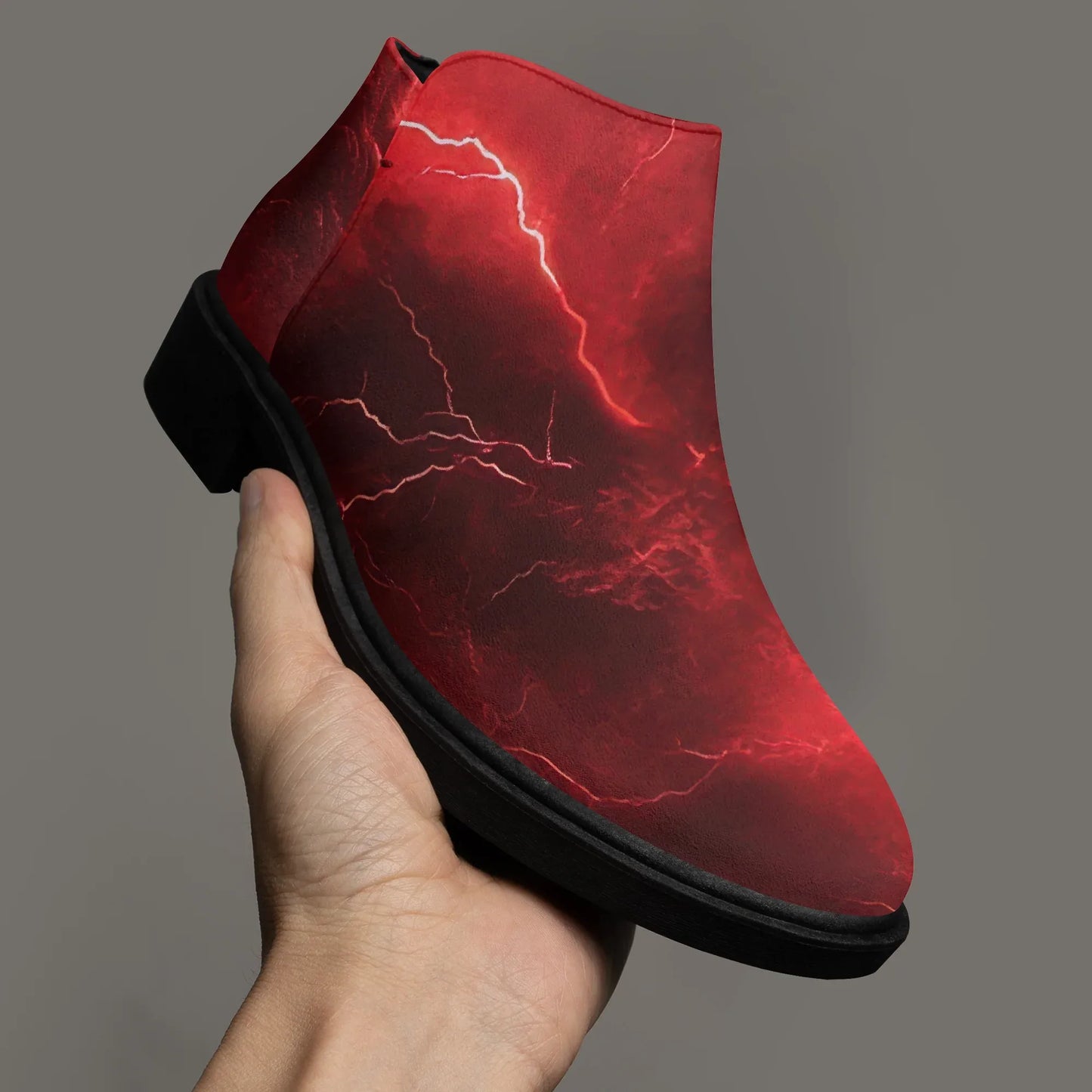 red-thunder-elegante-reissverschluss-stiefeletten-stiefeletten-jlr-design-3 - JLR Design
