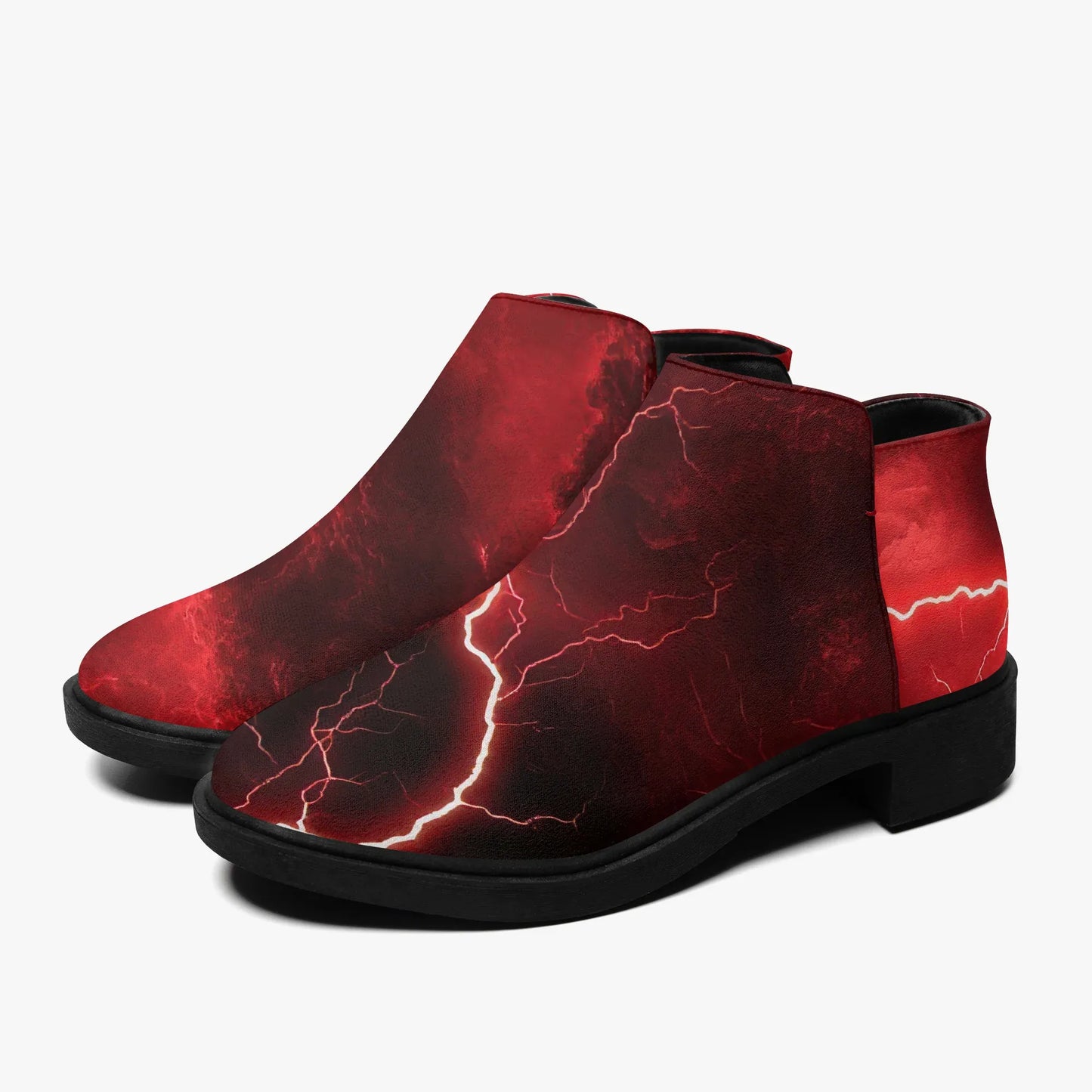 red-thunder-elegante-reissverschluss-stiefeletten-stiefeletten-jlr-design-6 - JLR Design