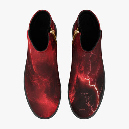 red-thunder-elegante-reissverschluss-stiefeletten-stiefeletten-jlr-design-7 - JLR Design