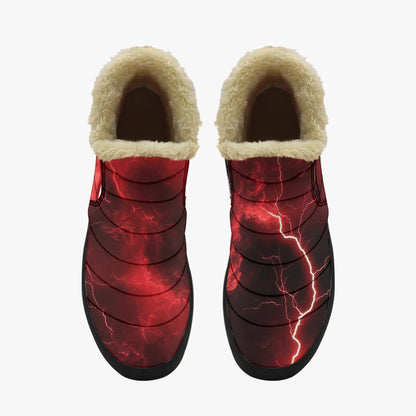 red-thunder-faux-fur-slipper-slipper-jlr-design-jlr-design-de-5 - JLR Design