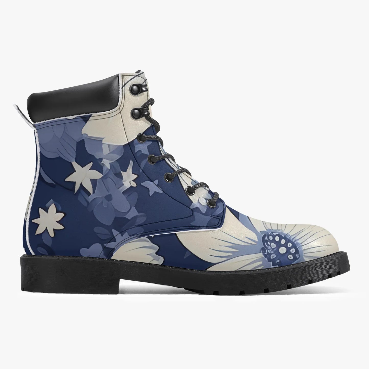 red-white-blue-flower-leder-boots-or-stylische-und-warme-winterstiefel-boots-jlr-design-11 - JLR Design