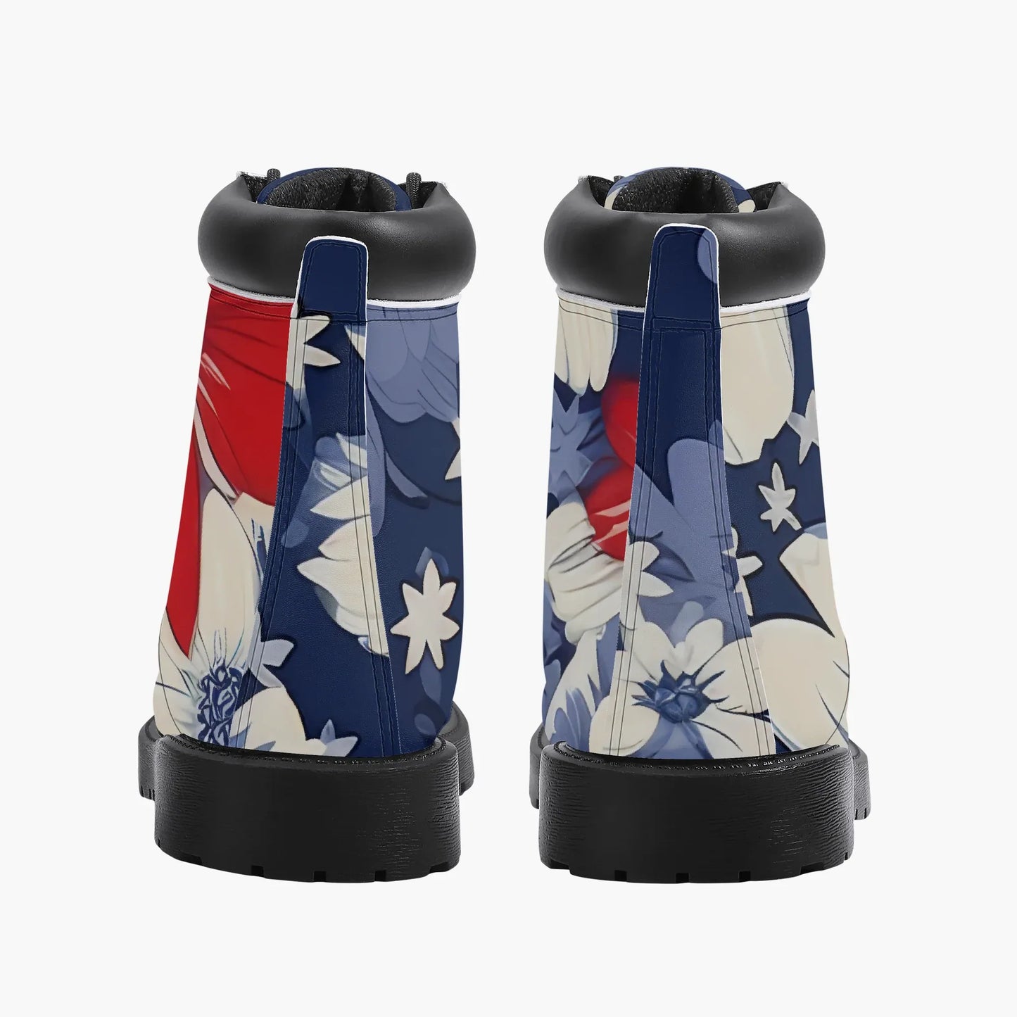 red-white-blue-flower-leder-boots-or-stylische-und-warme-winterstiefel-boots-jlr-design-9 - JLR Design