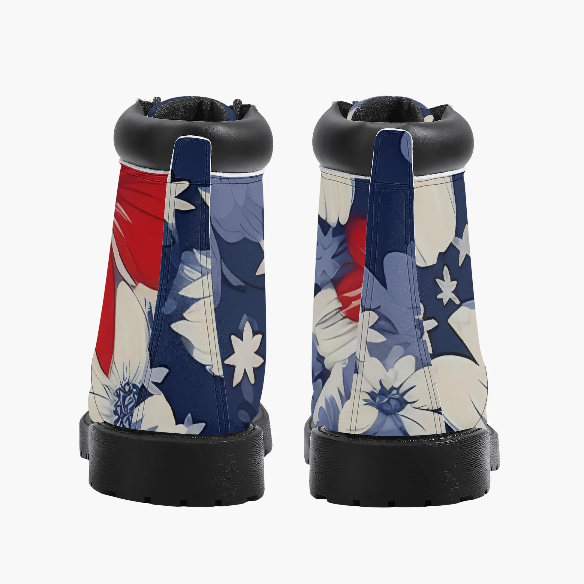 red-white-blue-flower-leder-boots-or-stylische-und-warme-winterstiefel-boots-jlr-design-9 - JLR Design