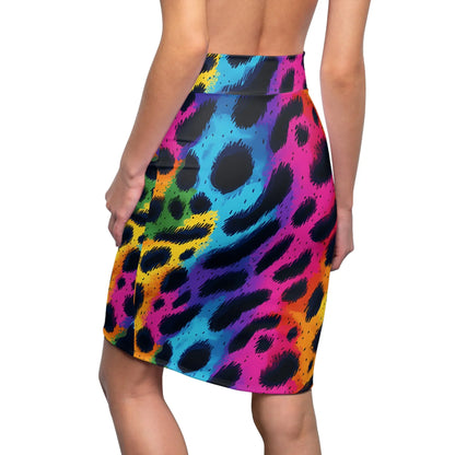 regenbogen-leopard-v1-bleistiftrock-fur-damen-eleganter-mid-waist-rock-mit-stretch-komfort-bleistiftrock-jlr-design-2 - JLR Design