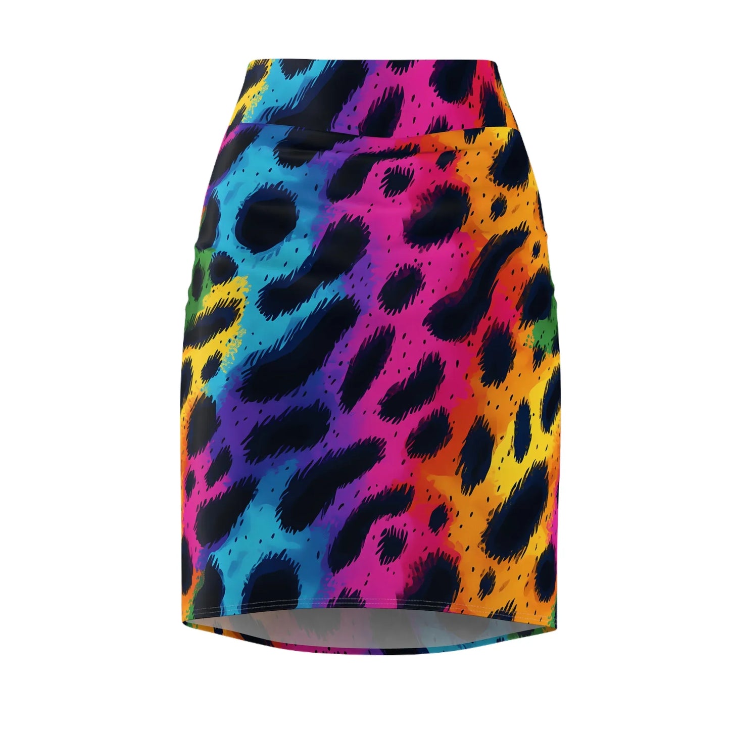 regenbogen-leopard-v1-bleistiftrock-fur-damen-eleganter-mid-waist-rock-mit-stretch-komfort-bleistiftrock-jlr-design-4 - JLR Design
