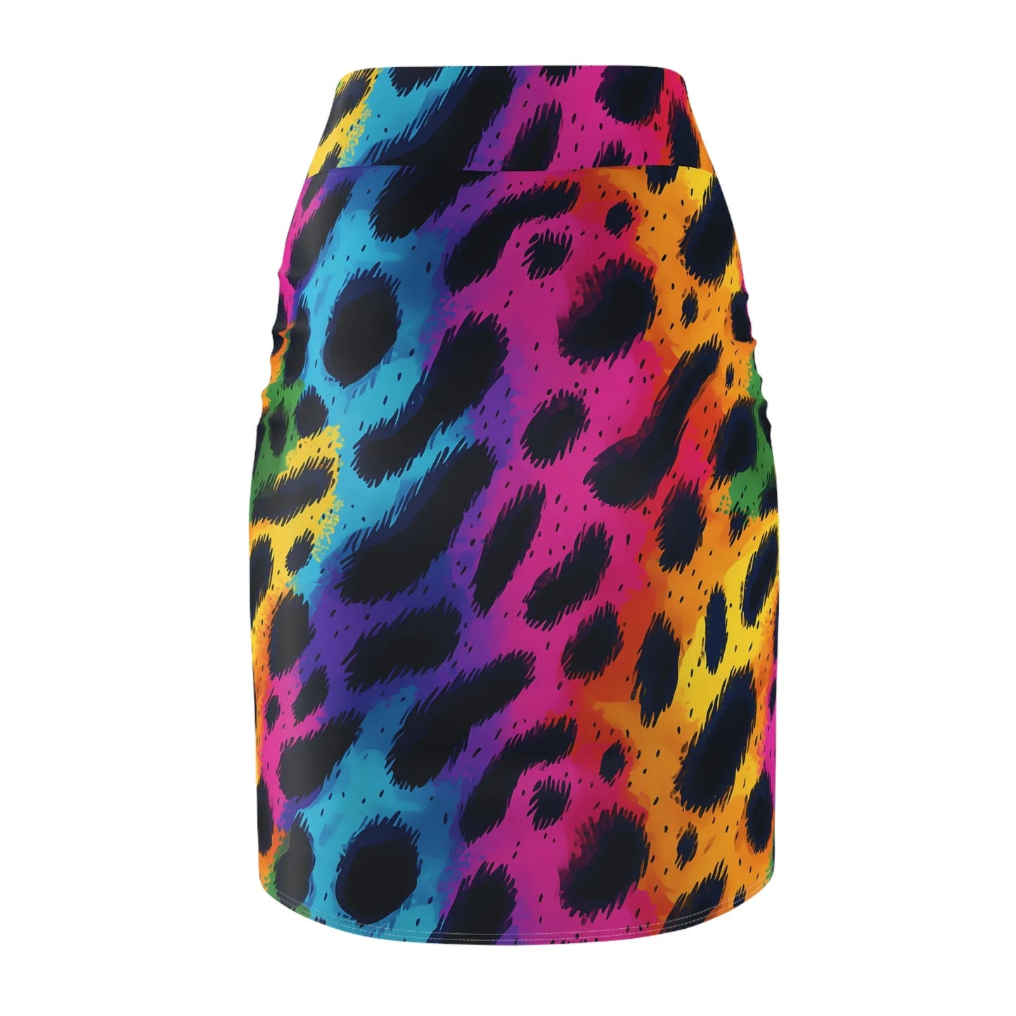 regenbogen-leopard-v1-bleistiftrock-fur-damen-eleganter-mid-waist-rock-mit-stretch-komfort-bleistiftrock-jlr-design-5 - JLR Design