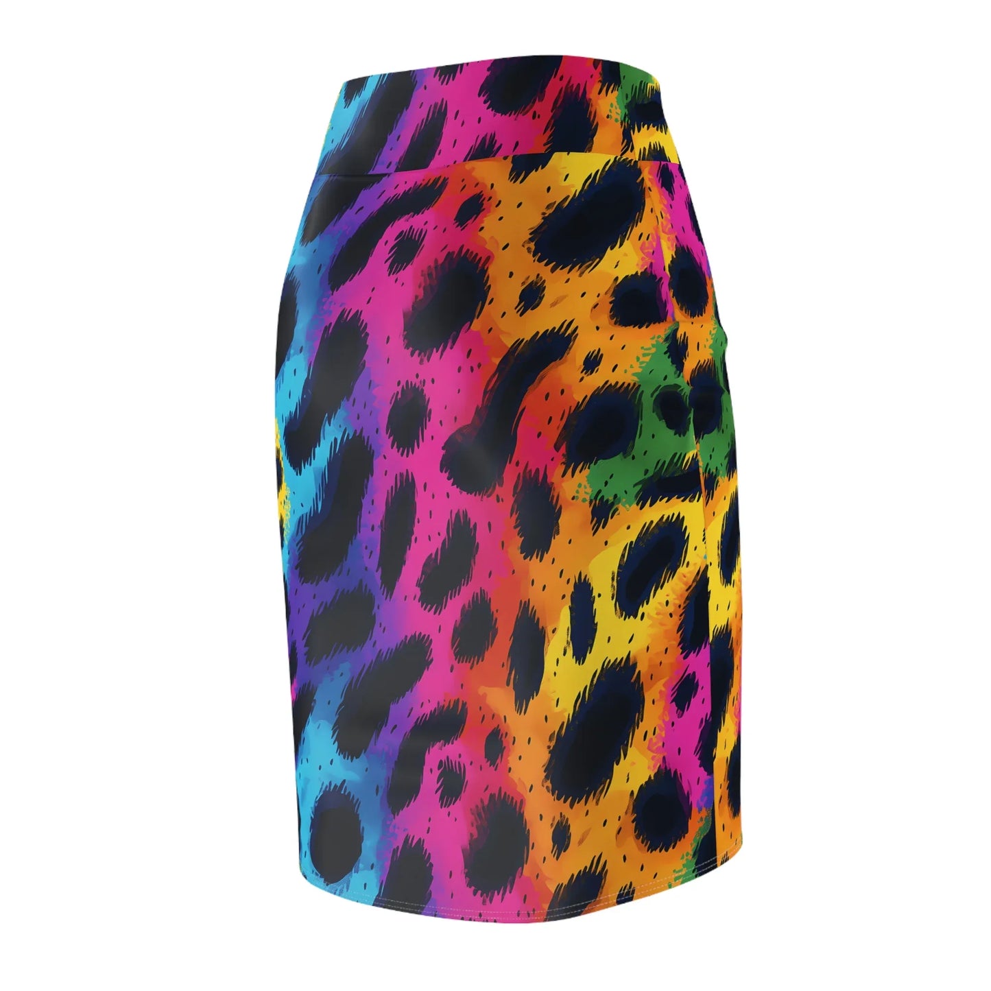 regenbogen-leopard-v1-bleistiftrock-fur-damen-eleganter-mid-waist-rock-mit-stretch-komfort-bleistiftrock-jlr-design-7 - JLR Design