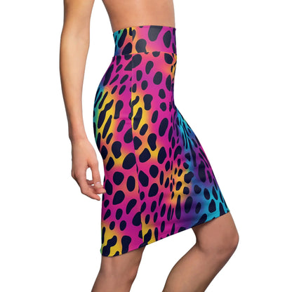 regenbogen-leopard-v2-bleistiftrock-fur-damen-eleganter-mid-waist-rock-mit-stretch-komfort-bleistiftrock-jlr-design-3 - JLR Design