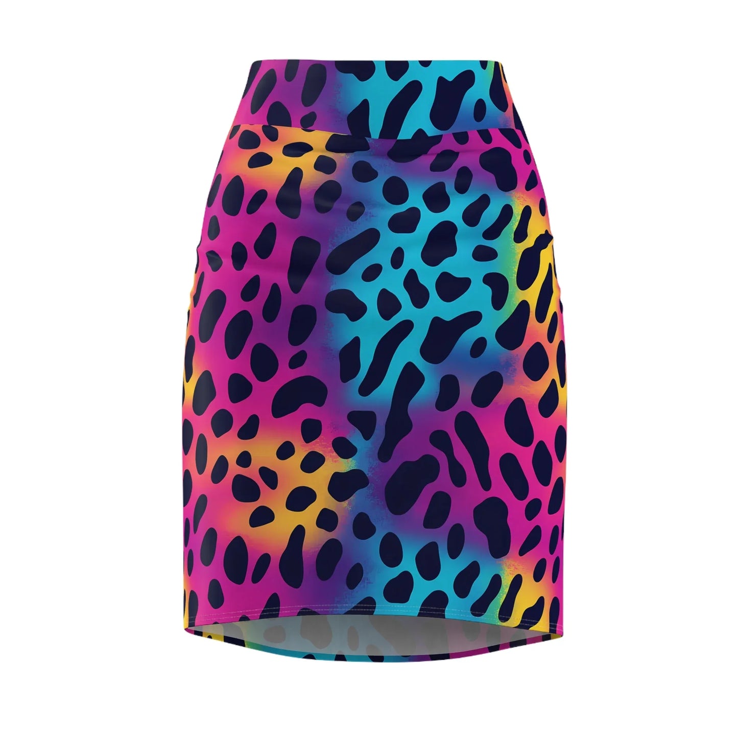 regenbogen-leopard-v2-bleistiftrock-fur-damen-eleganter-mid-waist-rock-mit-stretch-komfort-bleistiftrock-jlr-design-4 - JLR Design