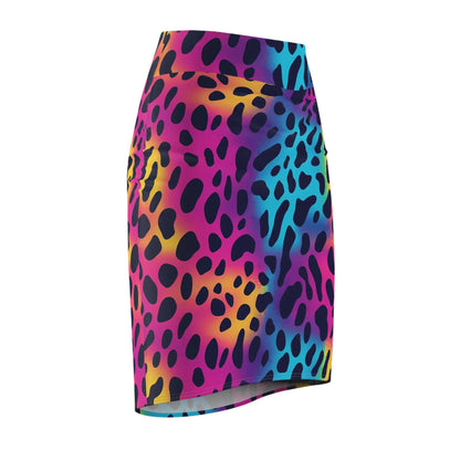 regenbogen-leopard-v2-bleistiftrock-fur-damen-eleganter-mid-waist-rock-mit-stretch-komfort-bleistiftrock-jlr-design-6 - JLR Design