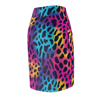regenbogen-leopard-v2-bleistiftrock-fur-damen-eleganter-mid-waist-rock-mit-stretch-komfort-bleistiftrock-jlr-design-7 - JLR Design