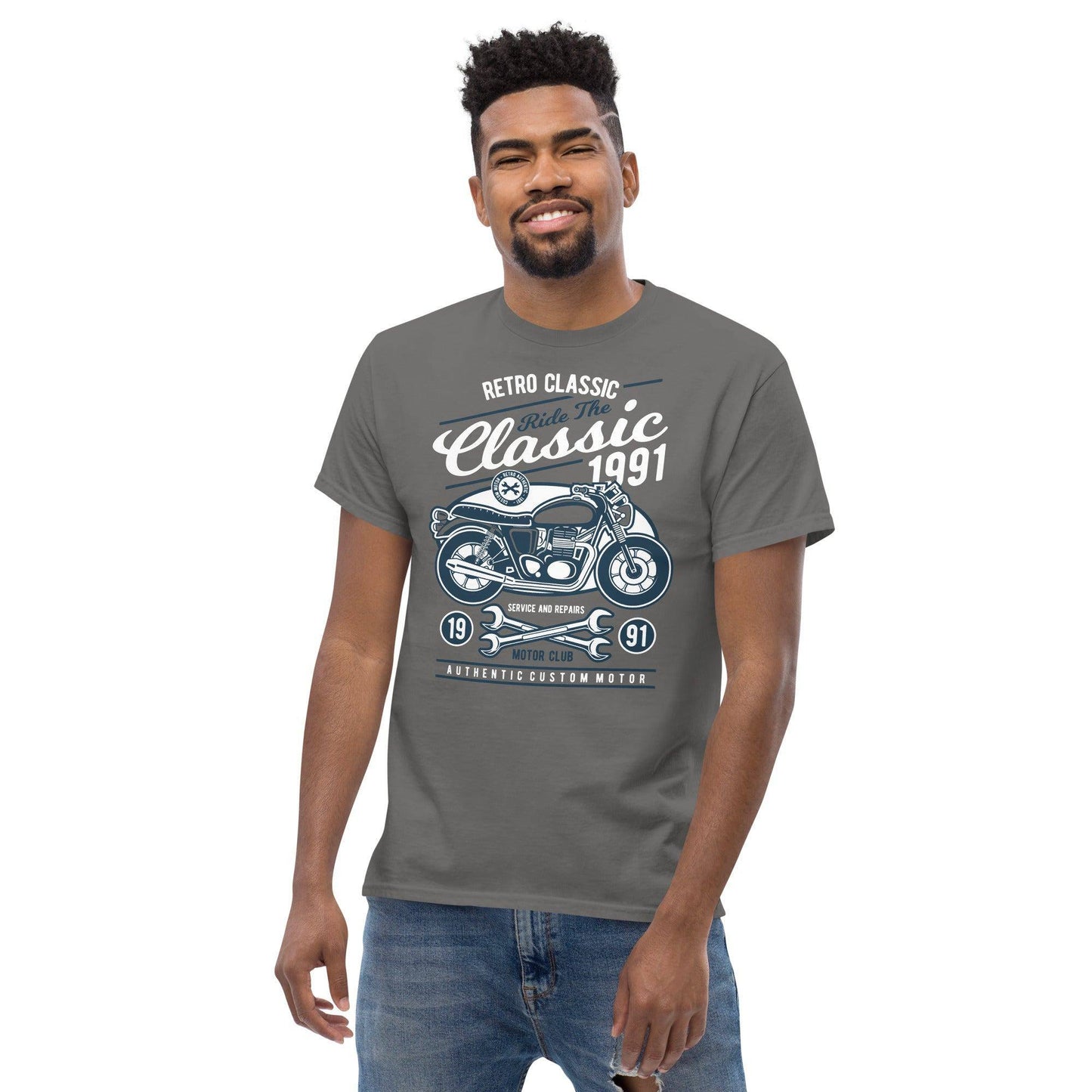 retro-classic-motorcycle-herren-t-shirt-t-shirt-jlr-design-1 - JLR Design