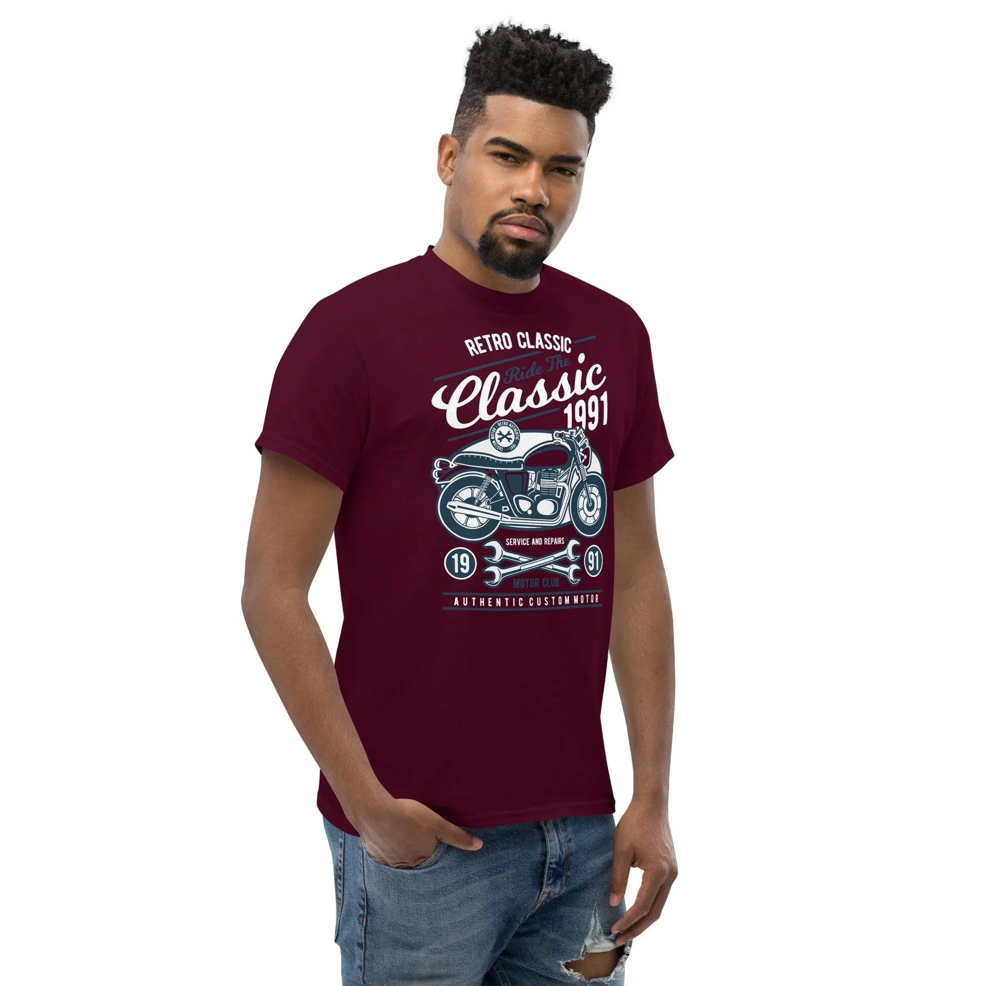 retro-classic-motorcycle-herren-t-shirt-t-shirt-jlr-design-5 - JLR Design