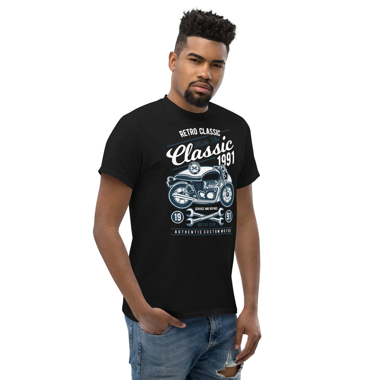 retro-classic-motorcycle-herren-t-shirt-t-shirt-jlr-design-9 - JLR Design