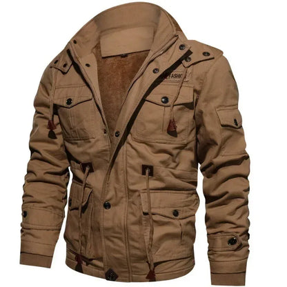 retro-heritage-pluschjacke-mit-kapuze-warme-baumwolljacke-im-vintage-look-and-dicker-futterung-jacke-jlr-design-2 - JLR Design