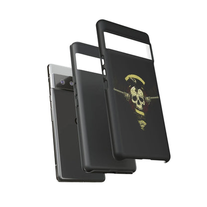 revolver-skull-handyhulle-google-pixel-2-3-4-5-6-7-8-9-a-xl-pro-5g-phone-case-jlr-design-16 - JLR Design