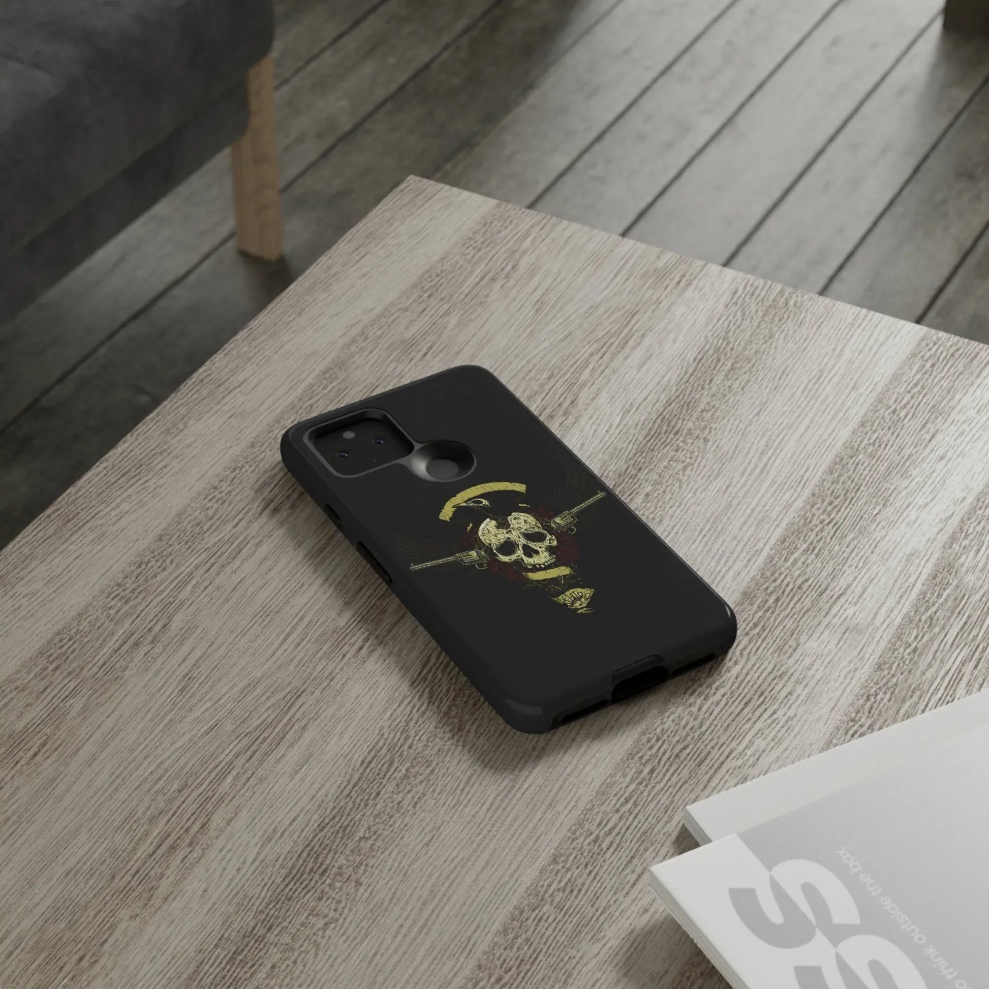 revolver-skull-handyhulle-google-pixel-2-3-4-5-6-7-8-9-a-xl-pro-5g-phone-case-jlr-design-22 - JLR Design