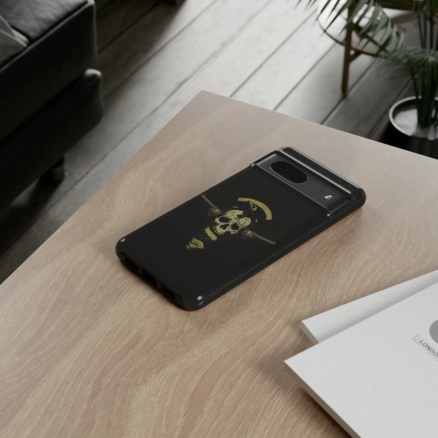 revolver-skull-handyhulle-google-pixel-2-3-4-5-6-7-8-9-a-xl-pro-5g-phone-case-jlr-design-6 - JLR Design