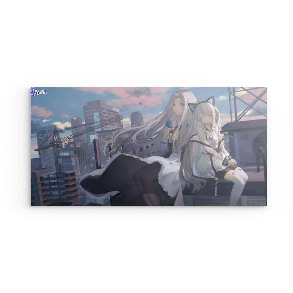 rooftop-maids-azur-lane-poster-poster-jlr-design-1 - JLR Design