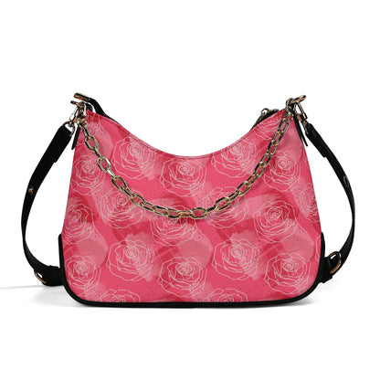 rosen-in-pink-elegante-umhangetasche-mit-kette-umhangetasche-jlr-design-1 - JLR Design