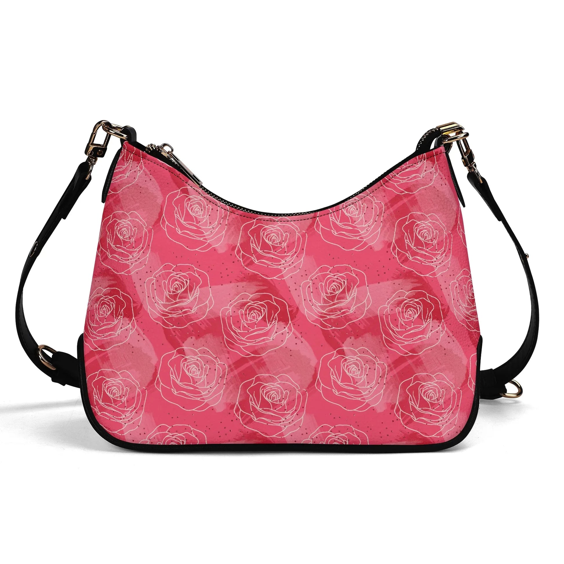 rosen-in-pink-elegante-umhangetasche-mit-kette-umhangetasche-jlr-design-2 - JLR Design