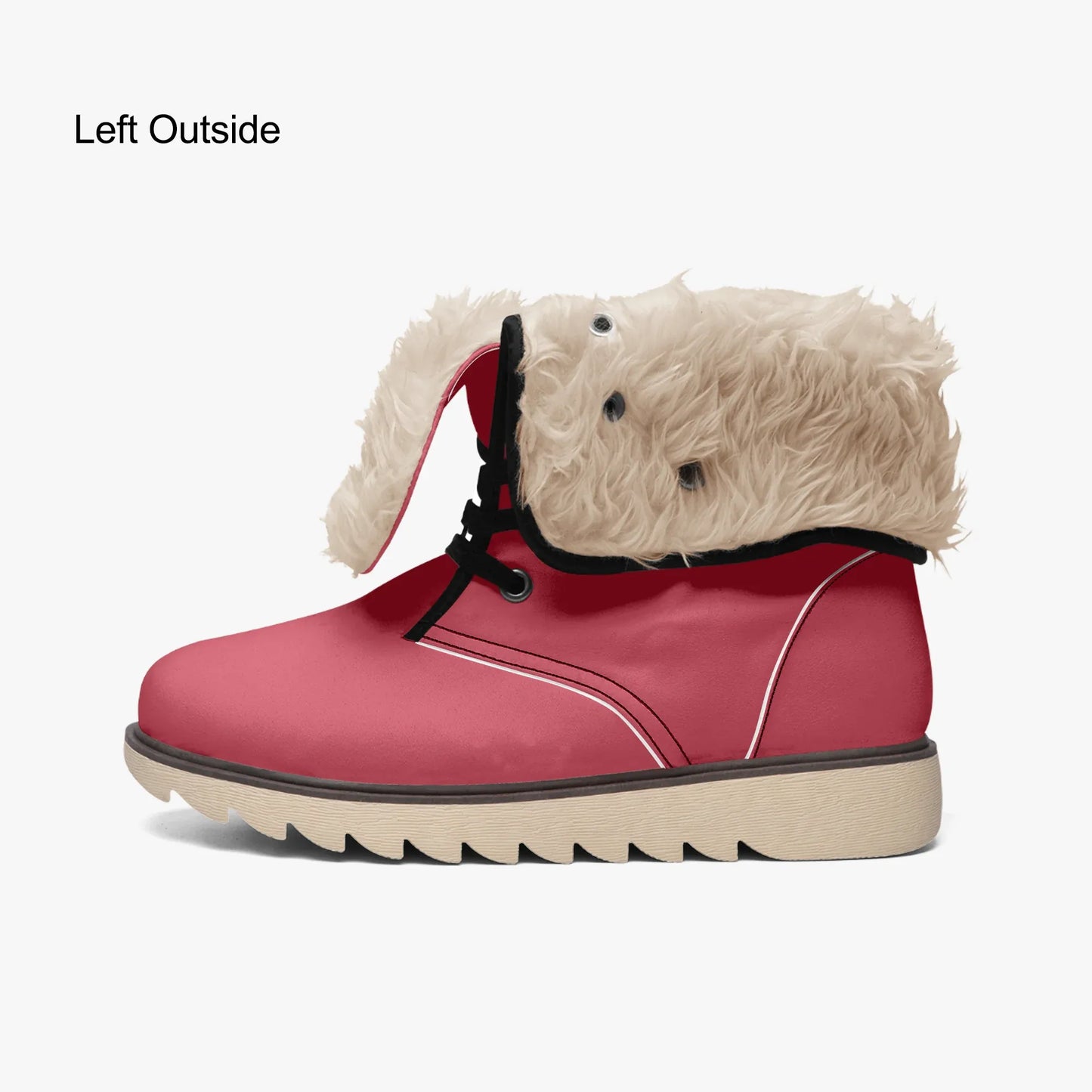 rote-chic-boots-mit-pluschfutter-stiefel-jlr-design-5 - JLR Design