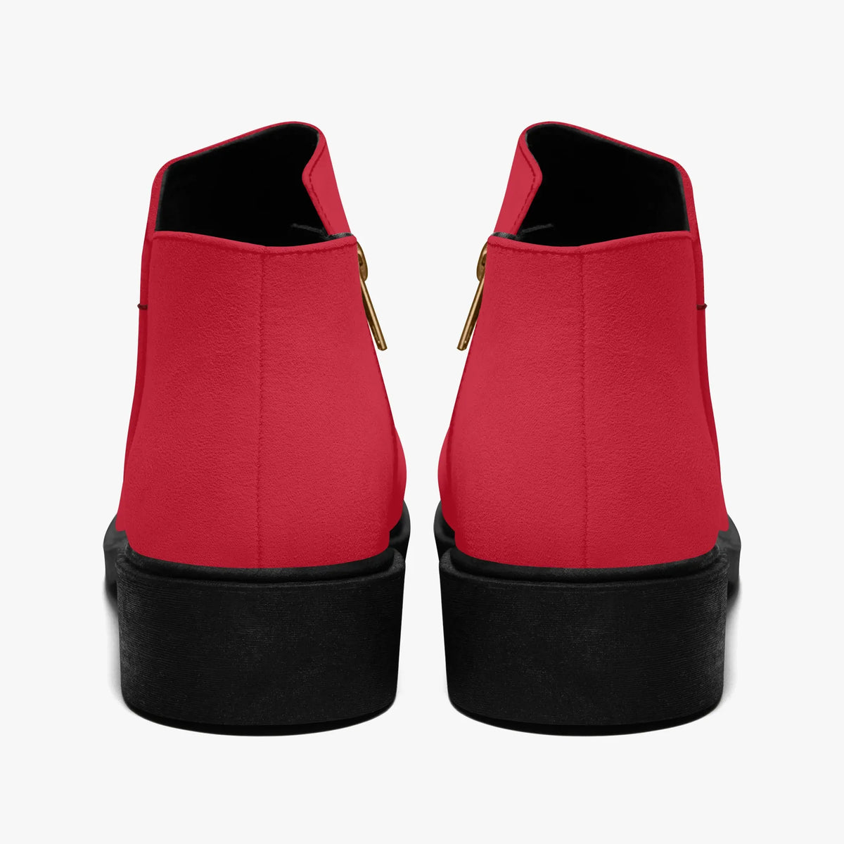 rote-elegante-reissverschluss-stiefeletten-stiefeletten-jlr-design-jlr-design-de-2 - JLR Design