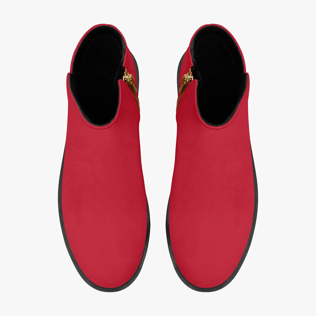 rote-elegante-reissverschluss-stiefeletten-stiefeletten-jlr-design-jlr-design-de-7 - JLR Design