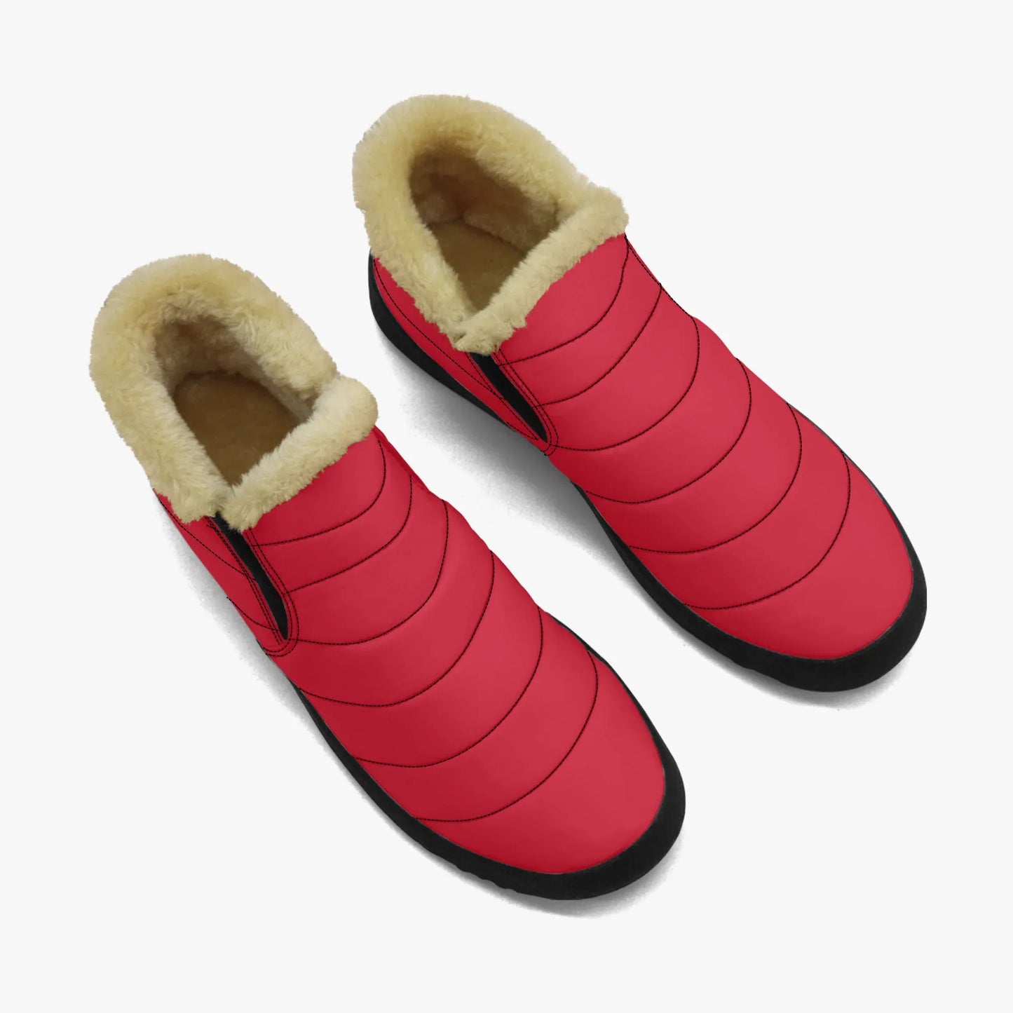 rote-faux-fur-slipper-slipper-jlr-design-2 - JLR Design