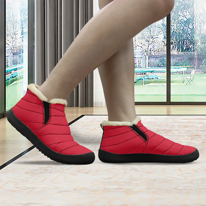 rote-faux-fur-slipper-slipper-jlr-design-3 - JLR Design