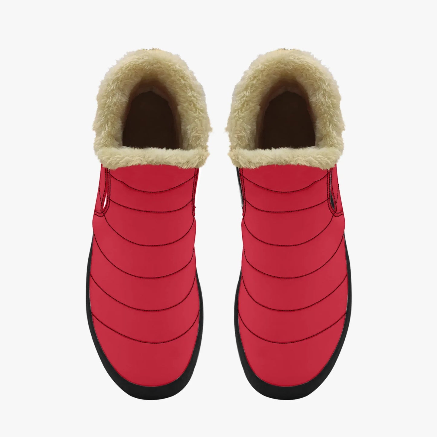 rote-faux-fur-slipper-slipper-jlr-design-5 - JLR Design