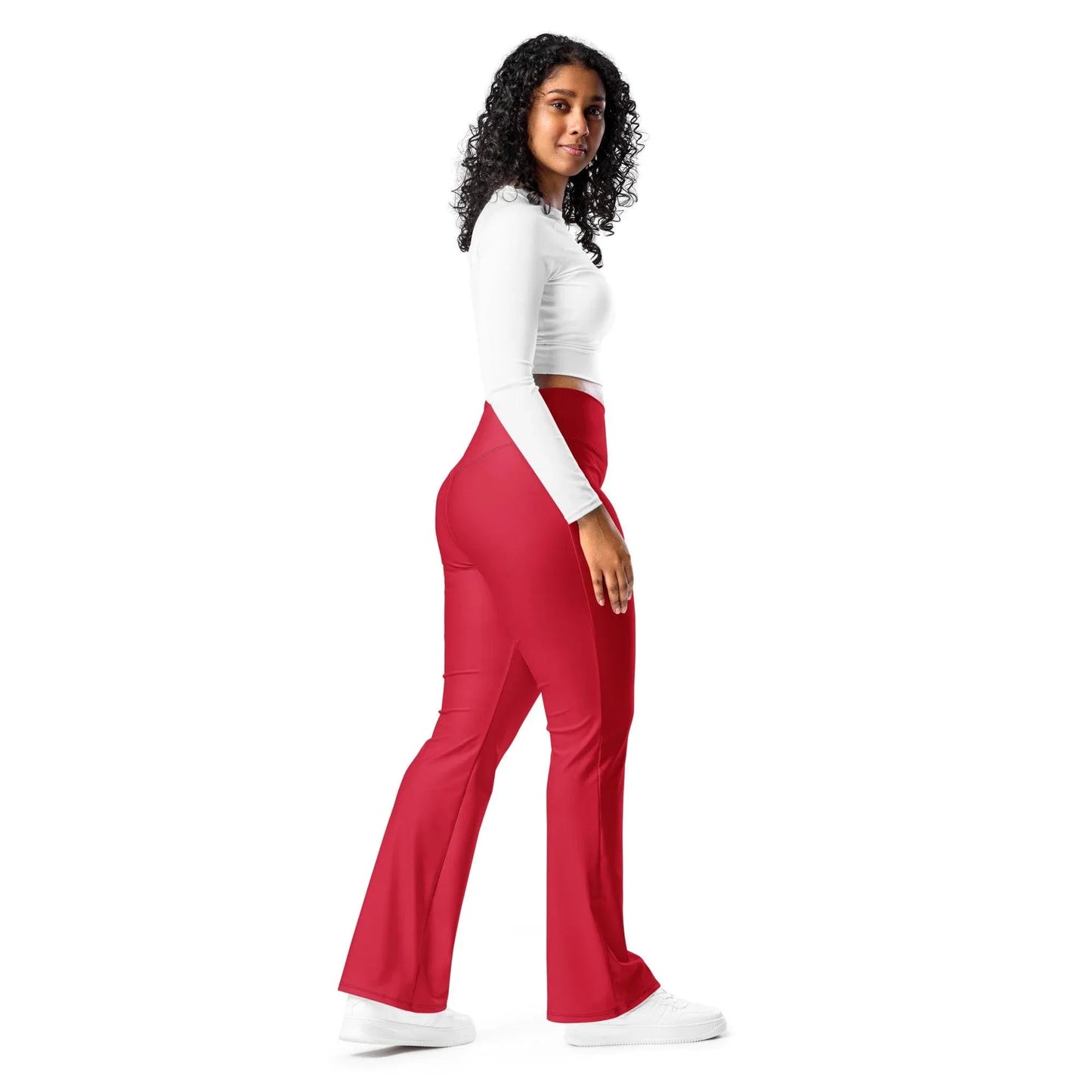 rote-high-waist-flare-leggings-flare-leggings-jlr-design-2 - JLR Design