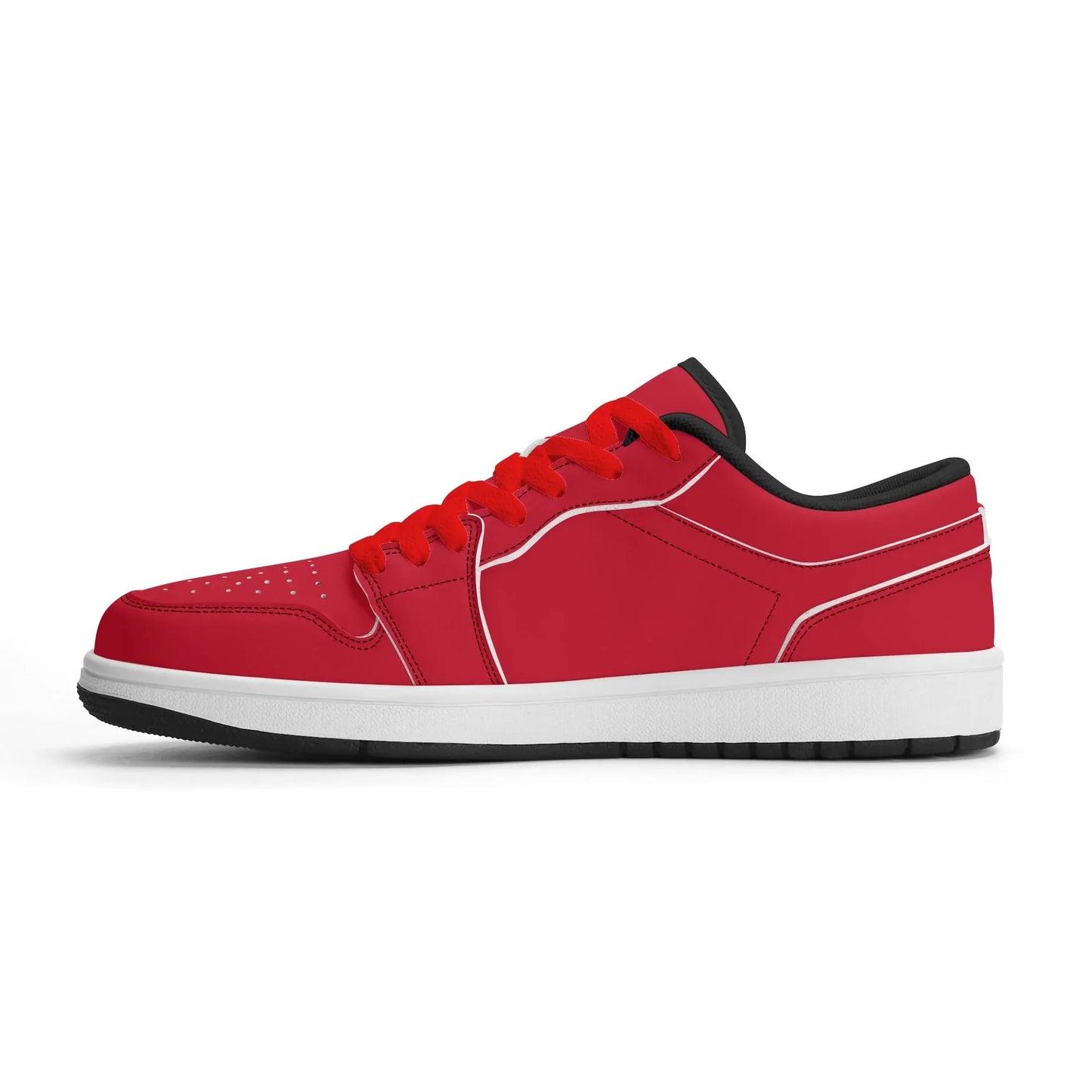 rote-low-top-leder-sneaker-fur-damen-sneaker-jlr-design-11 - JLR Design