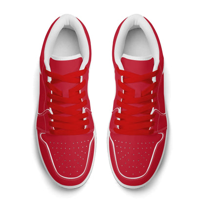 rote-low-top-leder-sneaker-fur-damen-sneaker-jlr-design-7 - JLR Design