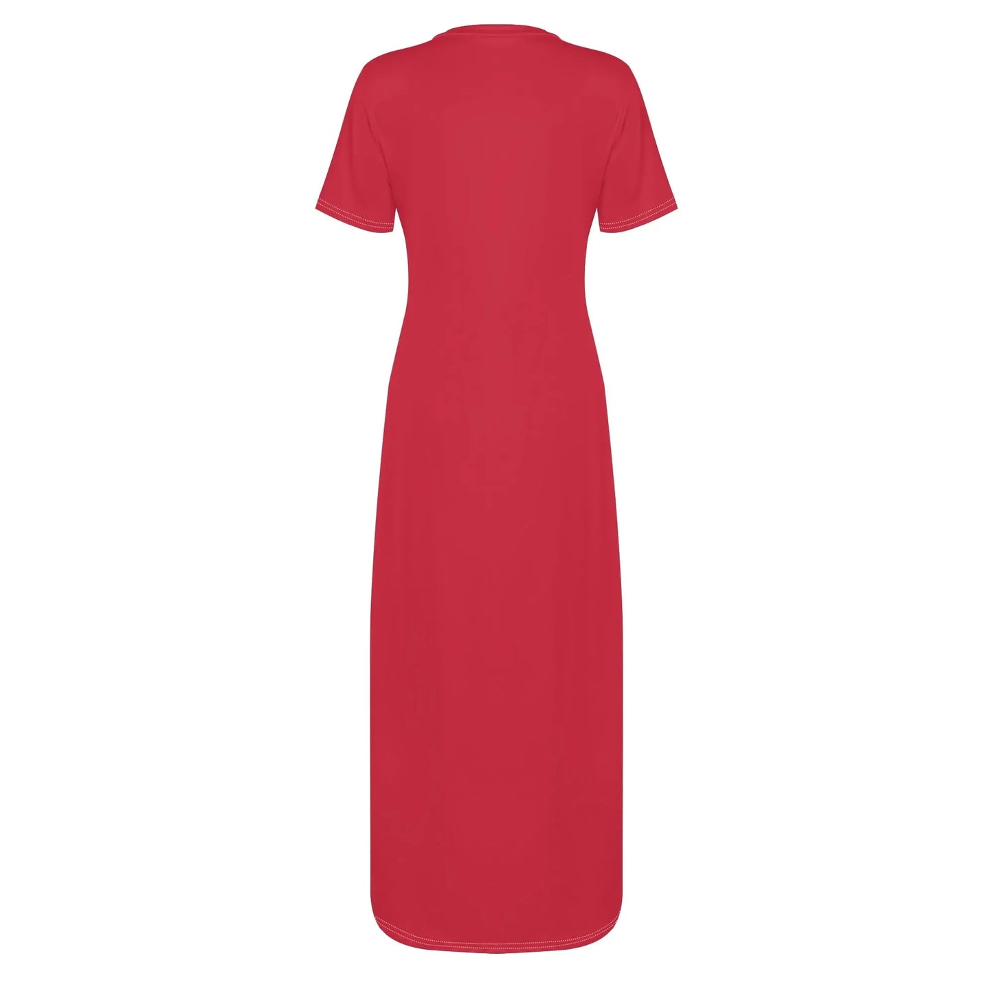 rotes-short-sleeve-long-dress-long-dress-jlr-design-4 - JLR Design